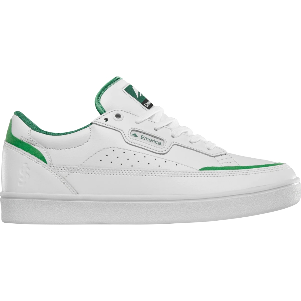 Emerica Gamma X Shake Junt White Mens Skate Shoes [Size: US 6]