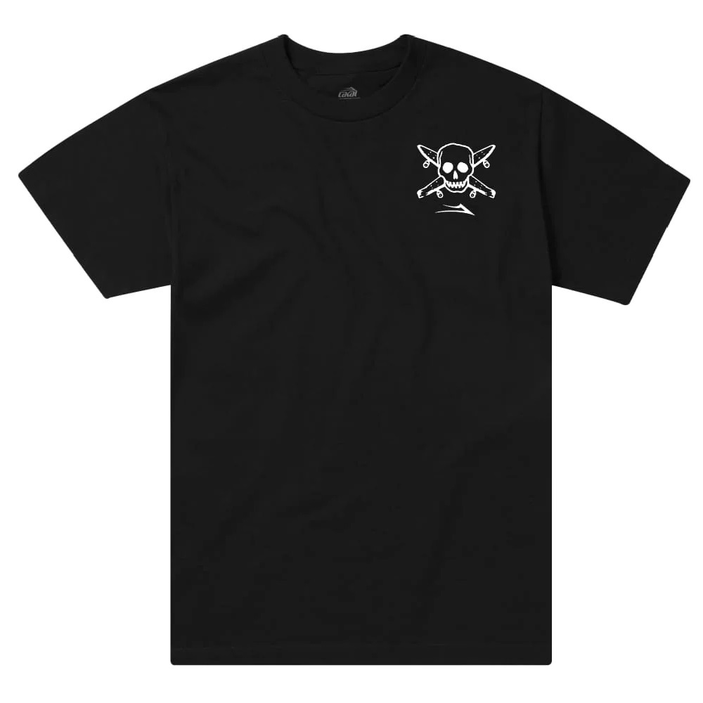 Lakai Street Pirate Black T-Shirt [Size: S]