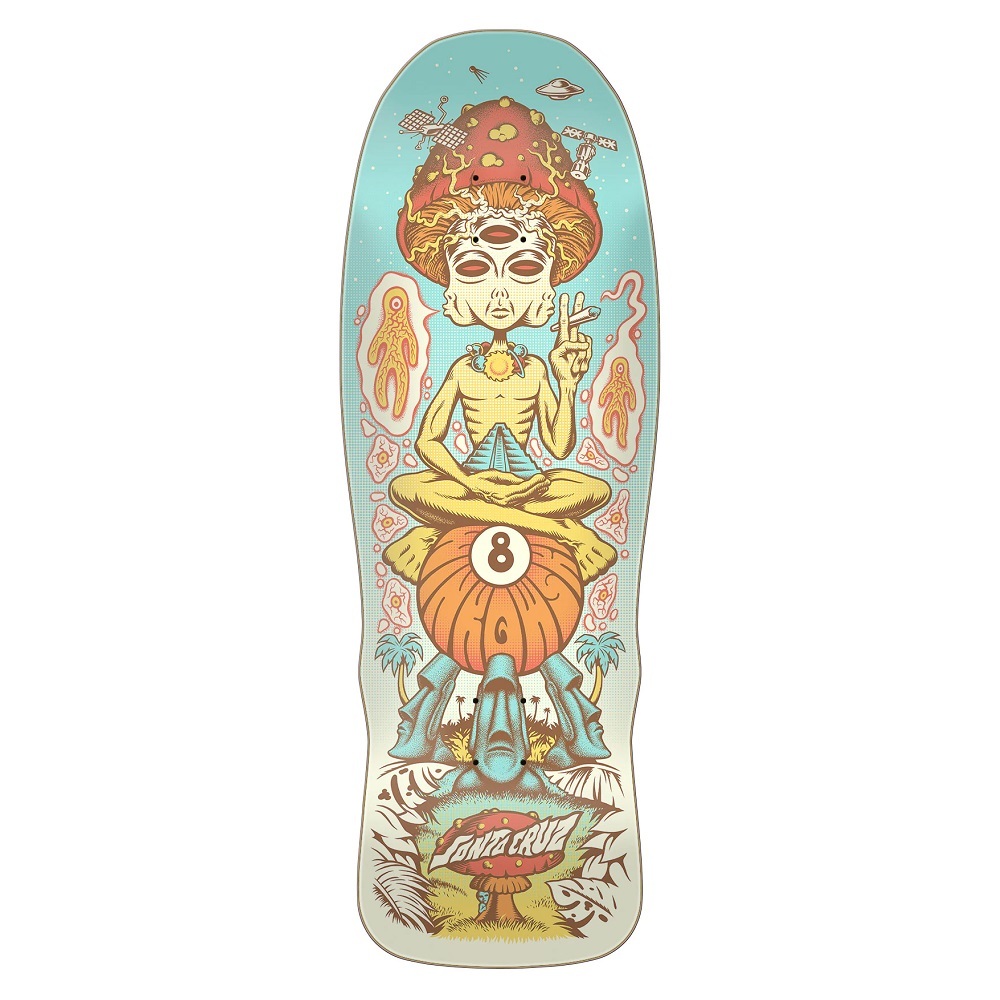 Santa Cruz Winkowski Spaced Out Combo Shaped 10.35 Skateboard Deck