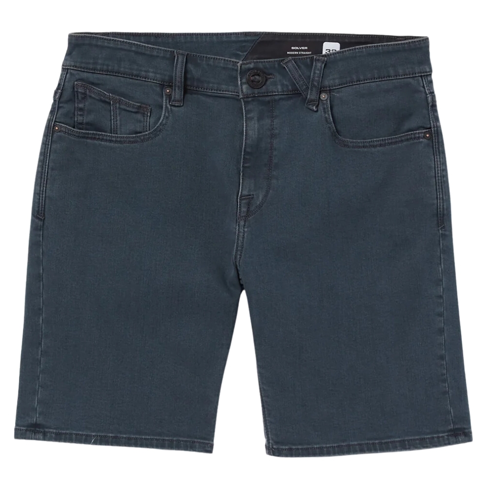 Volcom Solver Vintage Slate Indigo Denim 19" Shorts [Size: 34]