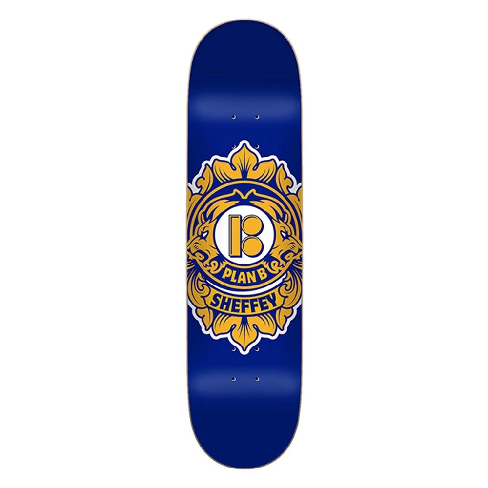 Plan B Sheffey Lions 8.25 Skateboard Deck