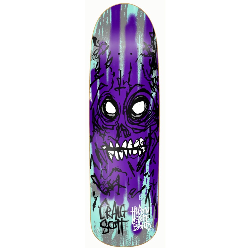Heroin Craig Questions Savages 9.0 Skateboard Deck