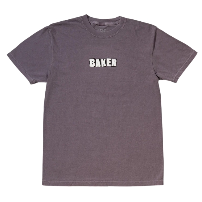 Baker Brand Logo Wine Wash T-Shirt [Size: S]