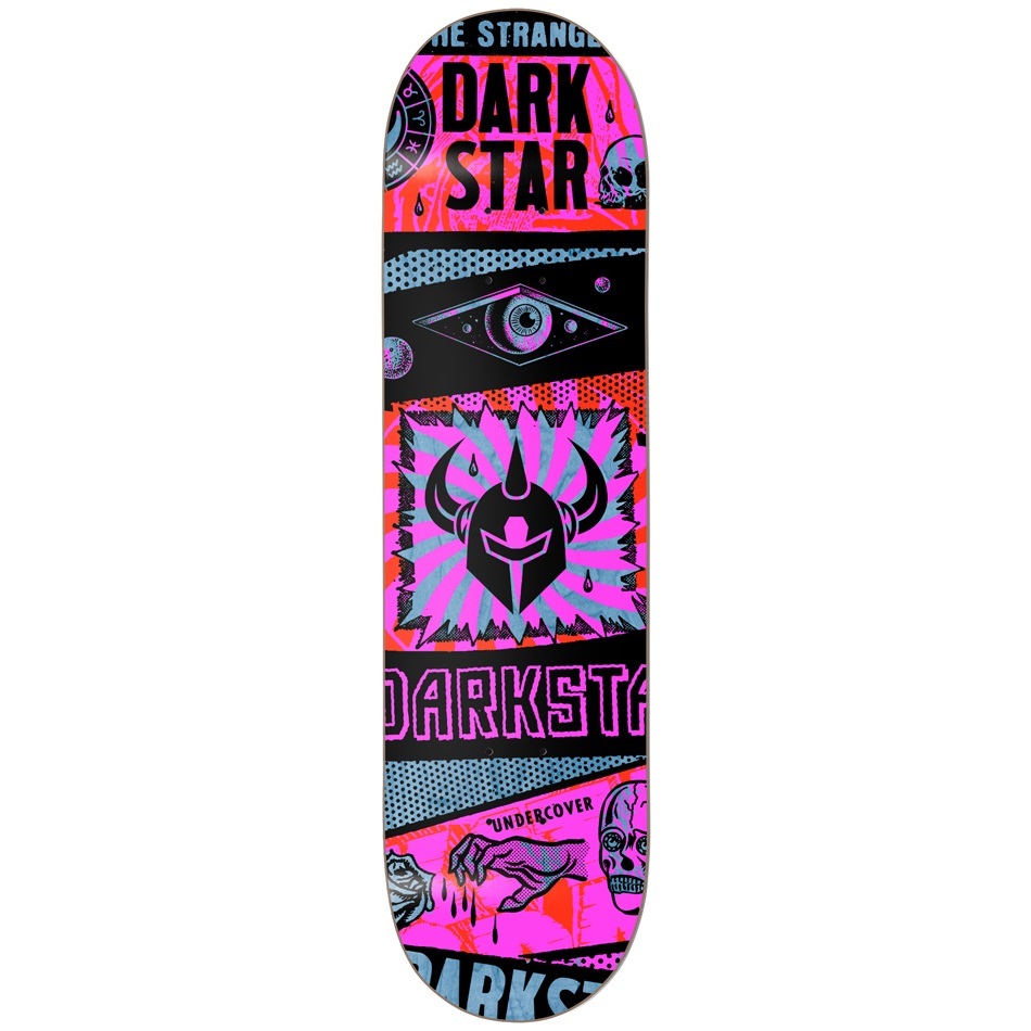 Darkstar Collapse HYB Pink 8.0 Skateboard Deck