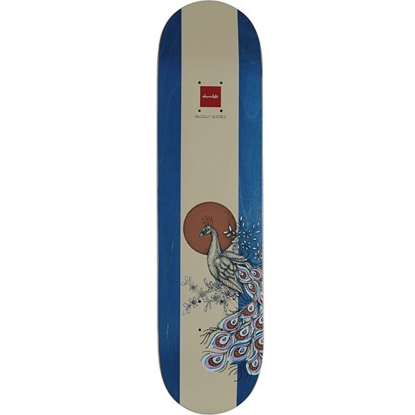 Chocolate Peacock WR43 Alvarez Pop Secret 8.0 Skateboard Deck