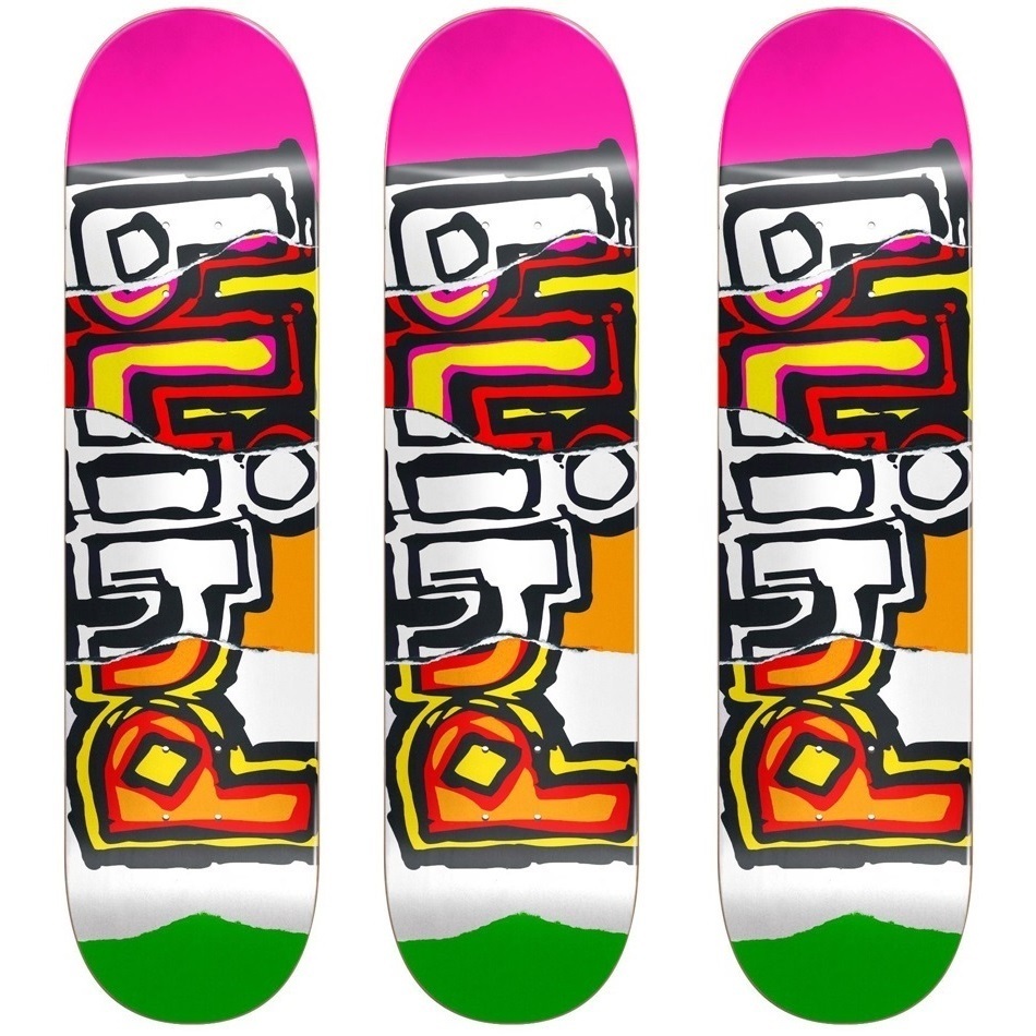 Blind OG Ripped HYB Multi Neon 8.0 3 Pack Skateboard Decks