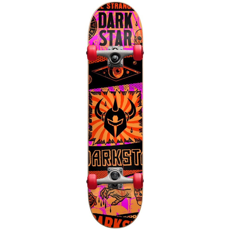 Darkstar Collapse FP Orange 7.875 Complete Skateboard