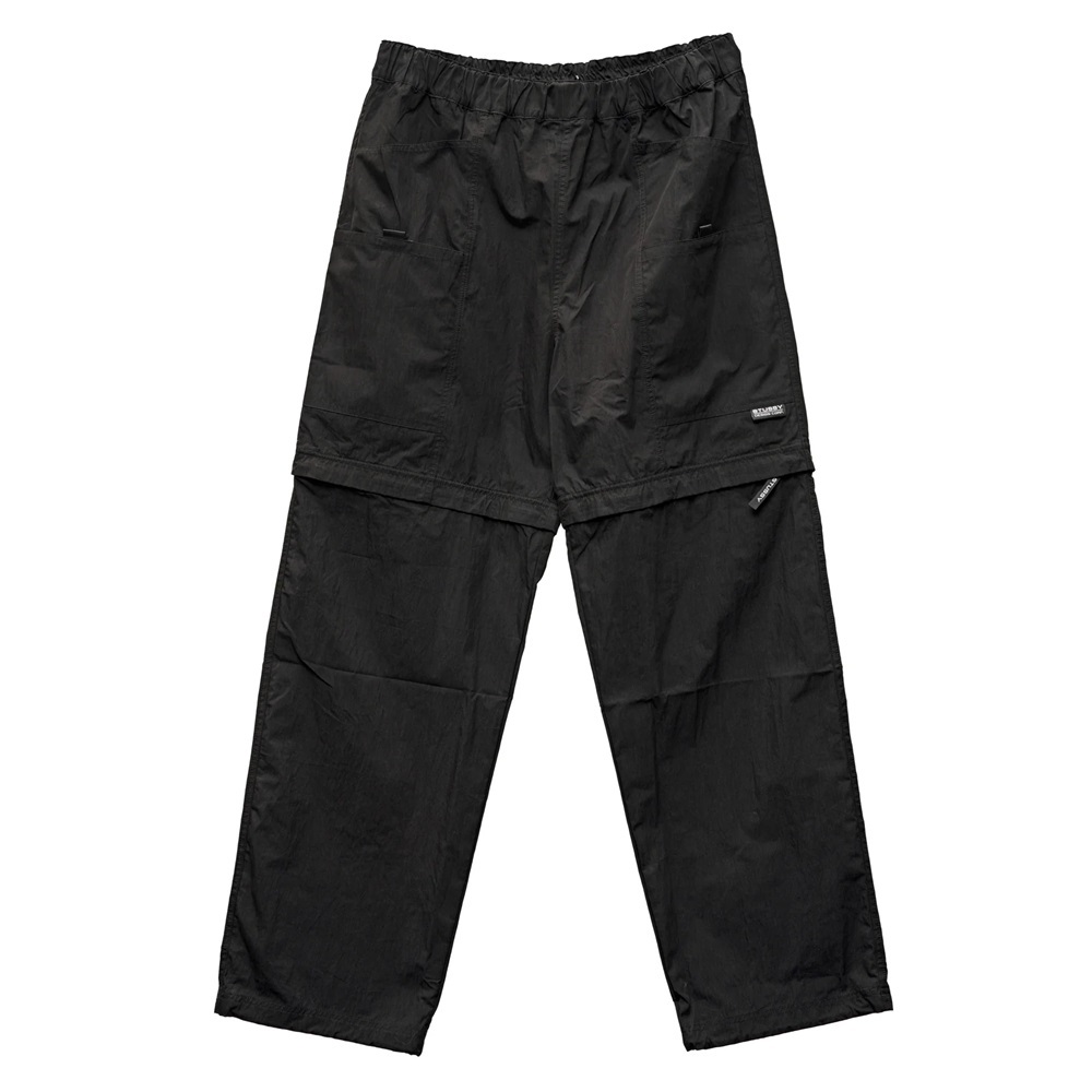 Stussy Nyco Convertible Black Pants [Size: 32]