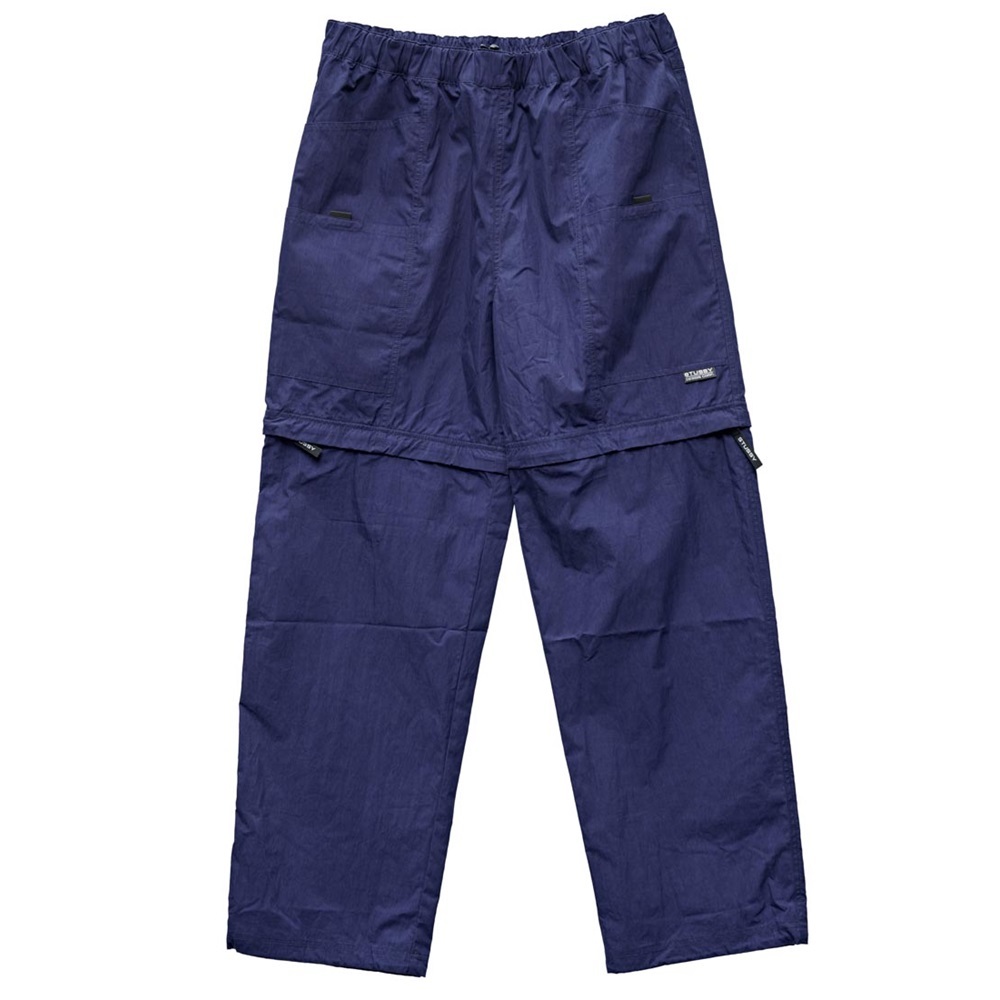 Stussy Nyco Convertible Navy Pants [Size: 30]