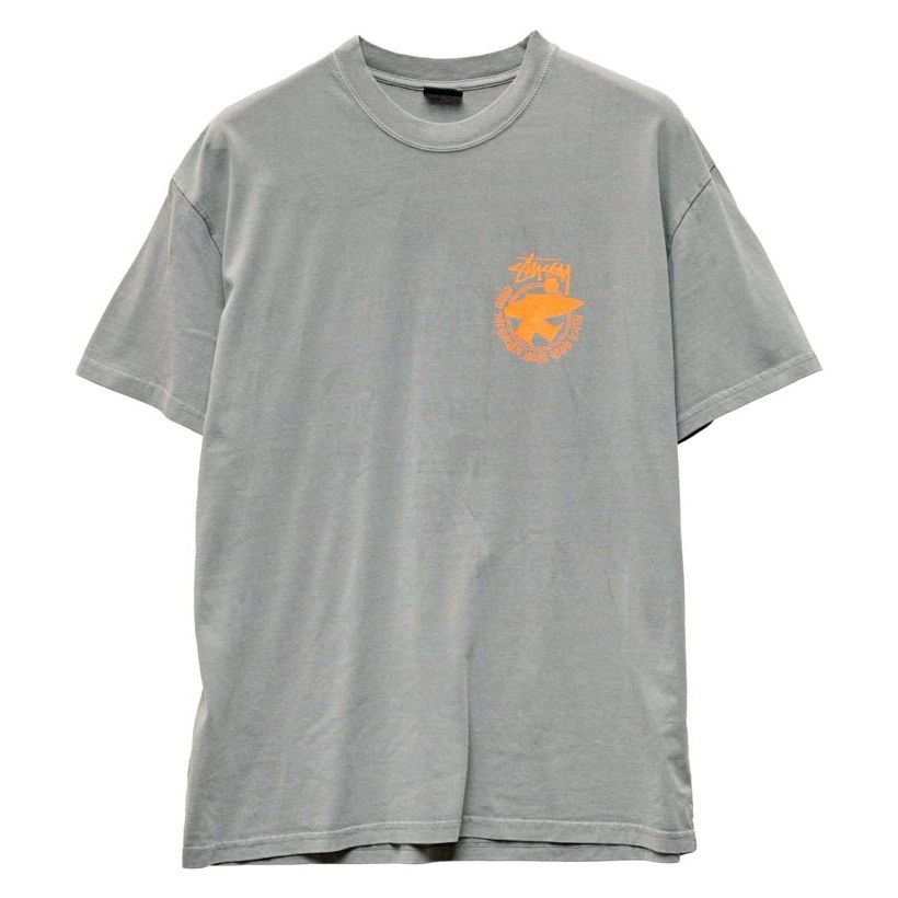 Stussy Beach Designs Heavyweight 50 50 Pigment Dusty Grey T-Shirt [Size: S]