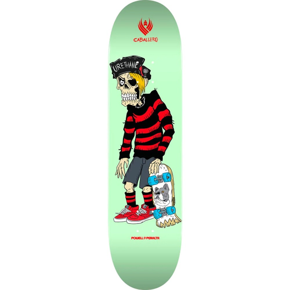 Planche à Roulettes Powell Peralta Flight Ripper Bleu/blanc 9,7 X 31,32 Pouces - Modèle Tony Hawk, Neuve En Boîte, Origine USA