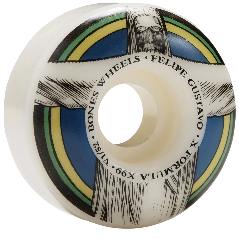 Bones X-Formula Gustavo Redeemer V1 99A 54mm Skateboard Wheels