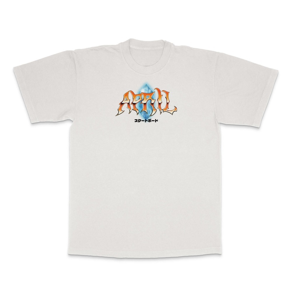April Japanese Off White T-Shirt [Size: M]
