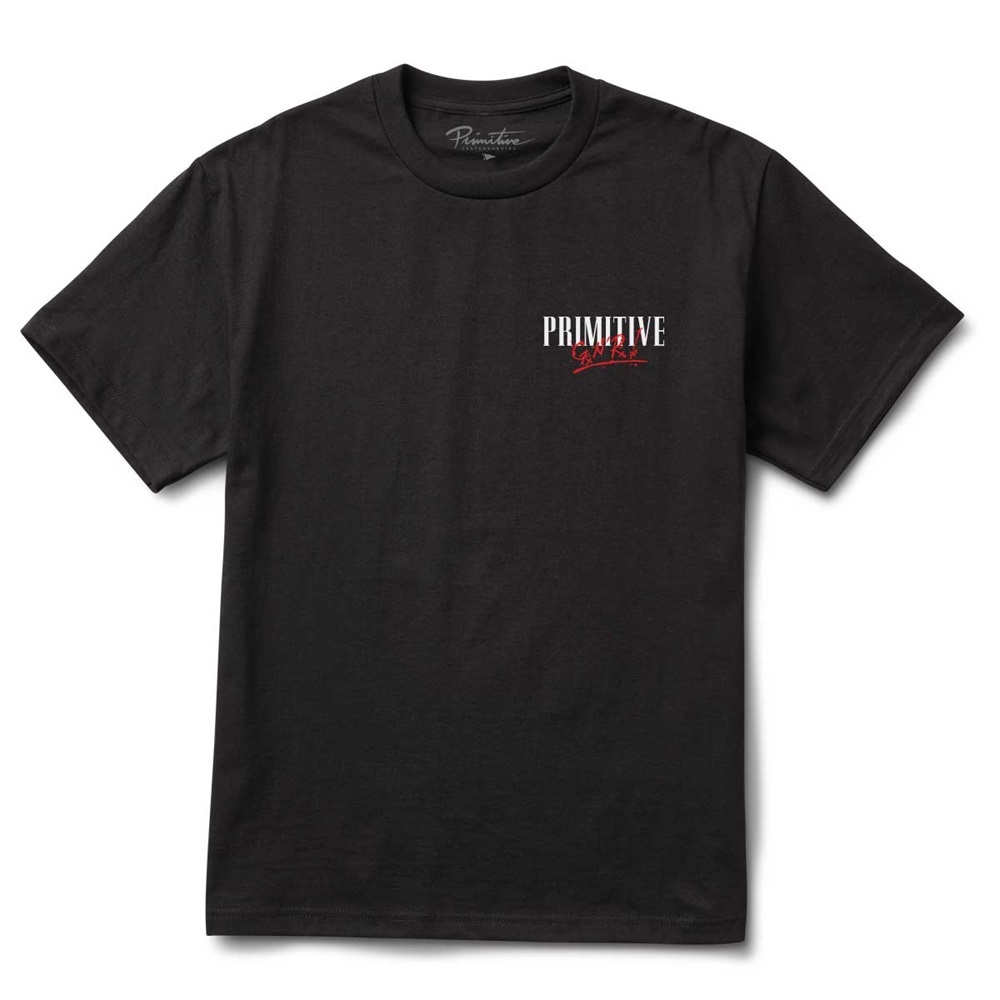 Primitive X Guns N Roses Dirty P Illusion Black T-Shirt [Size: M]