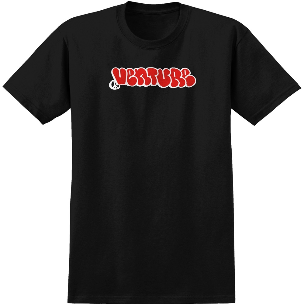 Venture Truck Co Throw Black T-Shirt [Size: M]