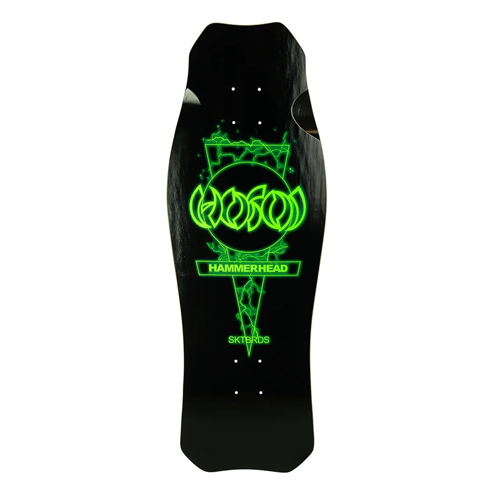 Hosoi OG Hammerhead Shocker Green Reissue Skateboard Deck