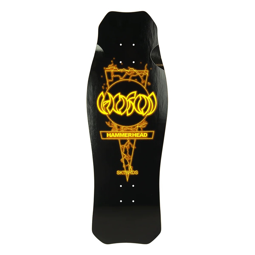 Hosoi OG Hammerhead Shocker Yellow Reissue Skateboard Deck