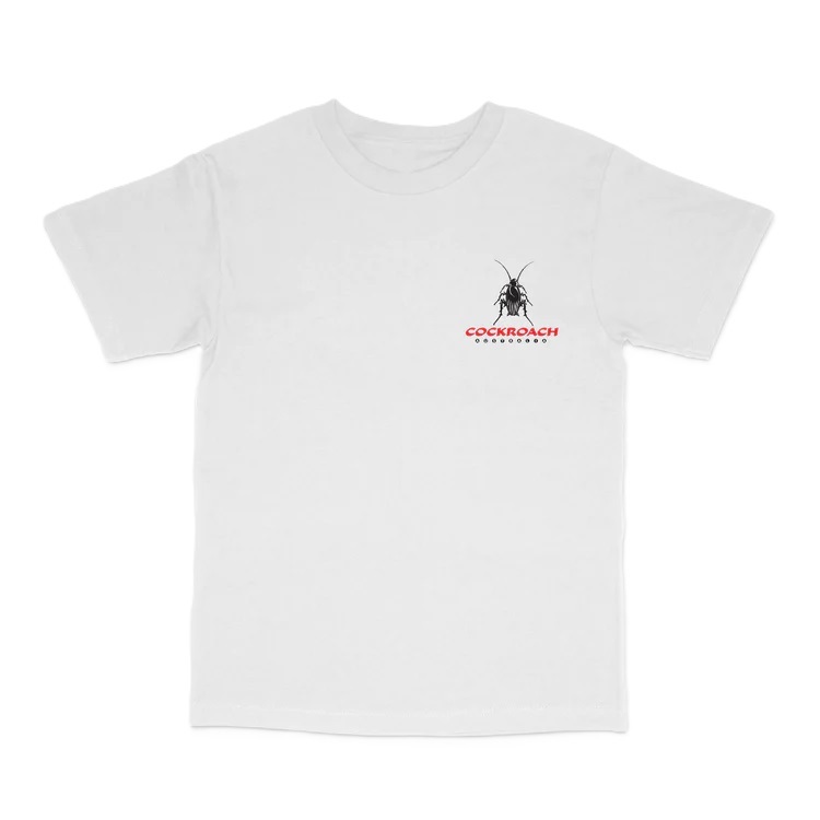 Cockroach Originals White T-Shirt [Size: S]