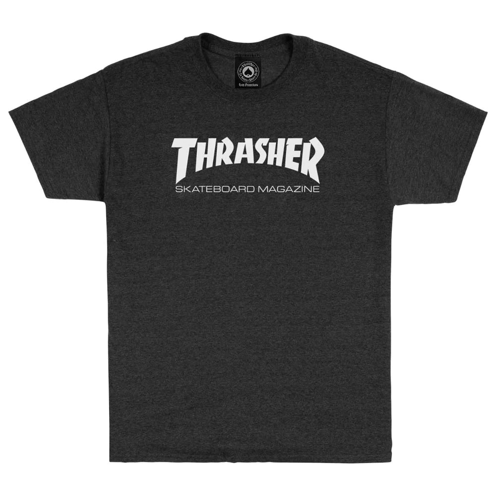 Thrasher Skate Mag Dark Heather T-Shirt [Size: M]
