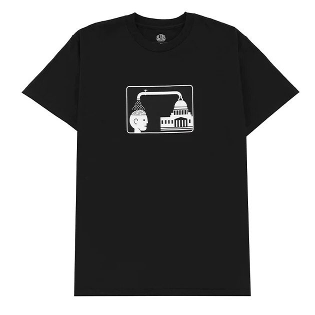 Alien Workshop Brainwash Black T-Shirt [Size: M]