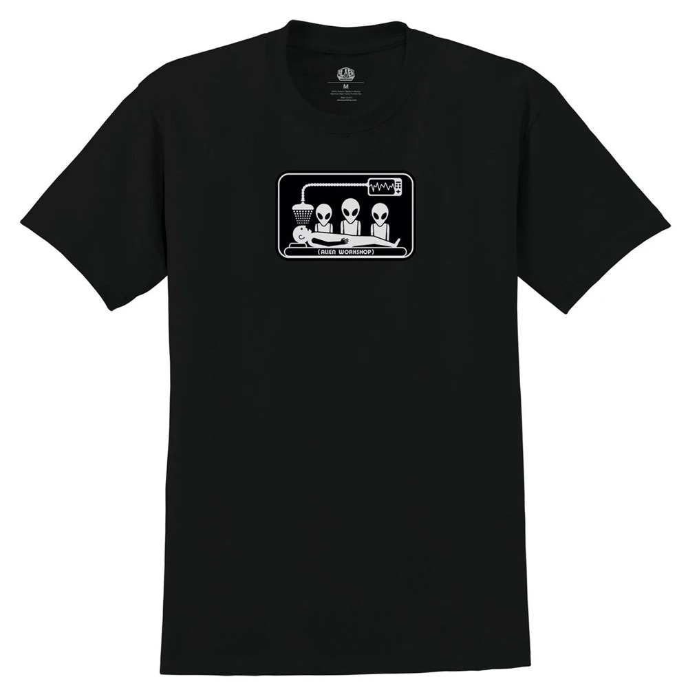 Alien Workshop Abduction Black T-Shirt [Size: M]