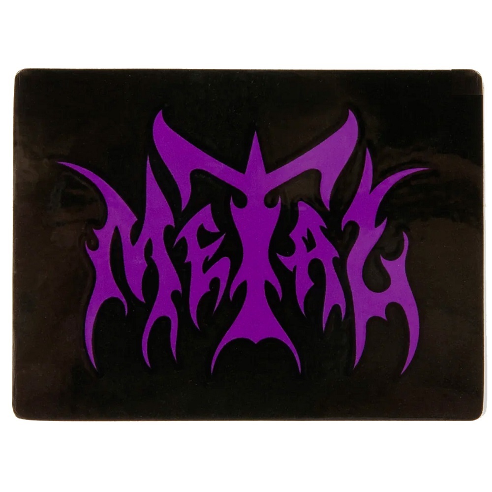 Metal Small Skateboard Sticker