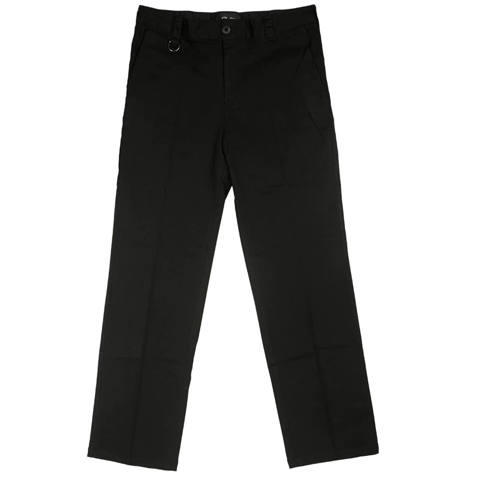 Modus Straight Black Work Youth Pants [Size: 22]