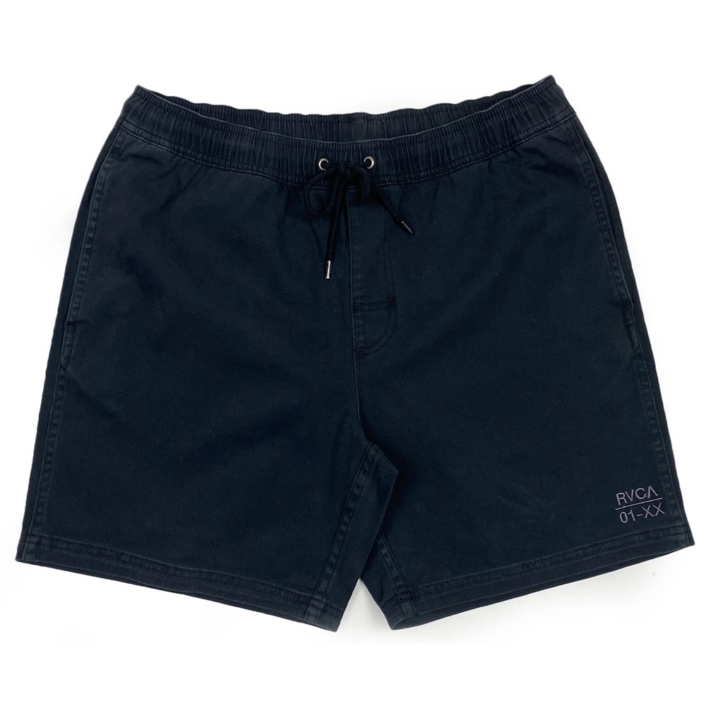 RVCA Escape Elastic Circa Black Shorts
