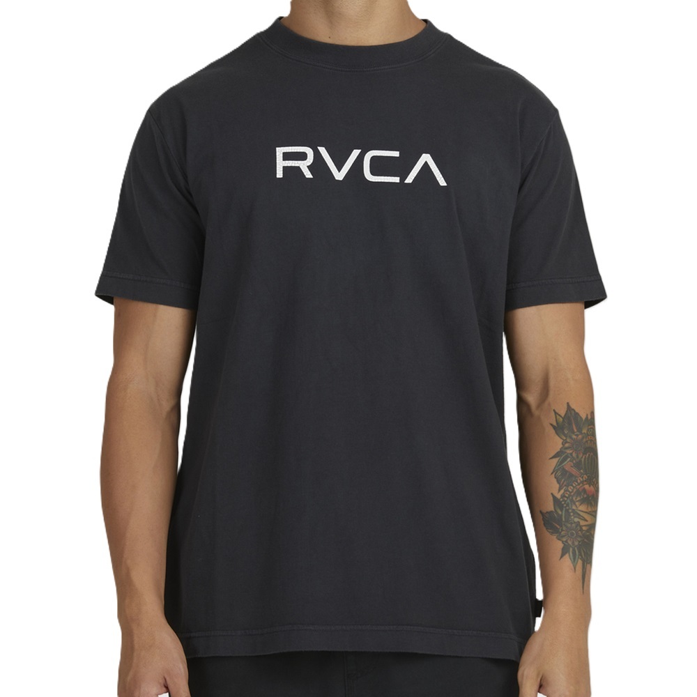 RVCA Big RVCA Washed Black T-Shirt [Size: M]