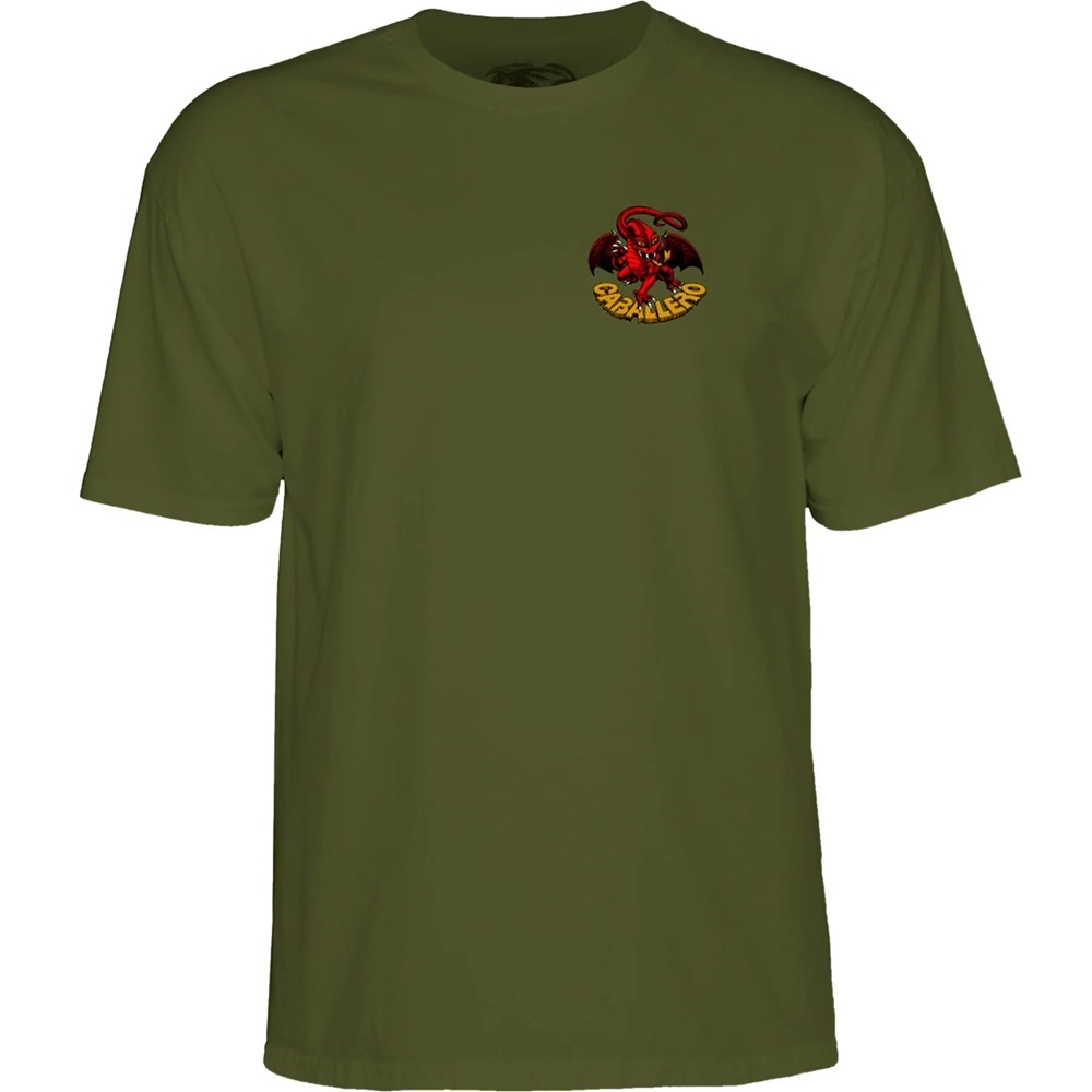 Powell Peralta Cab Dragon II Military T-Shirt [Size: M]
