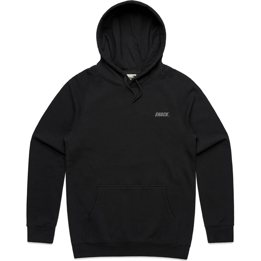 Snack Skateboards Back Off Black Hoodie [Size: M]