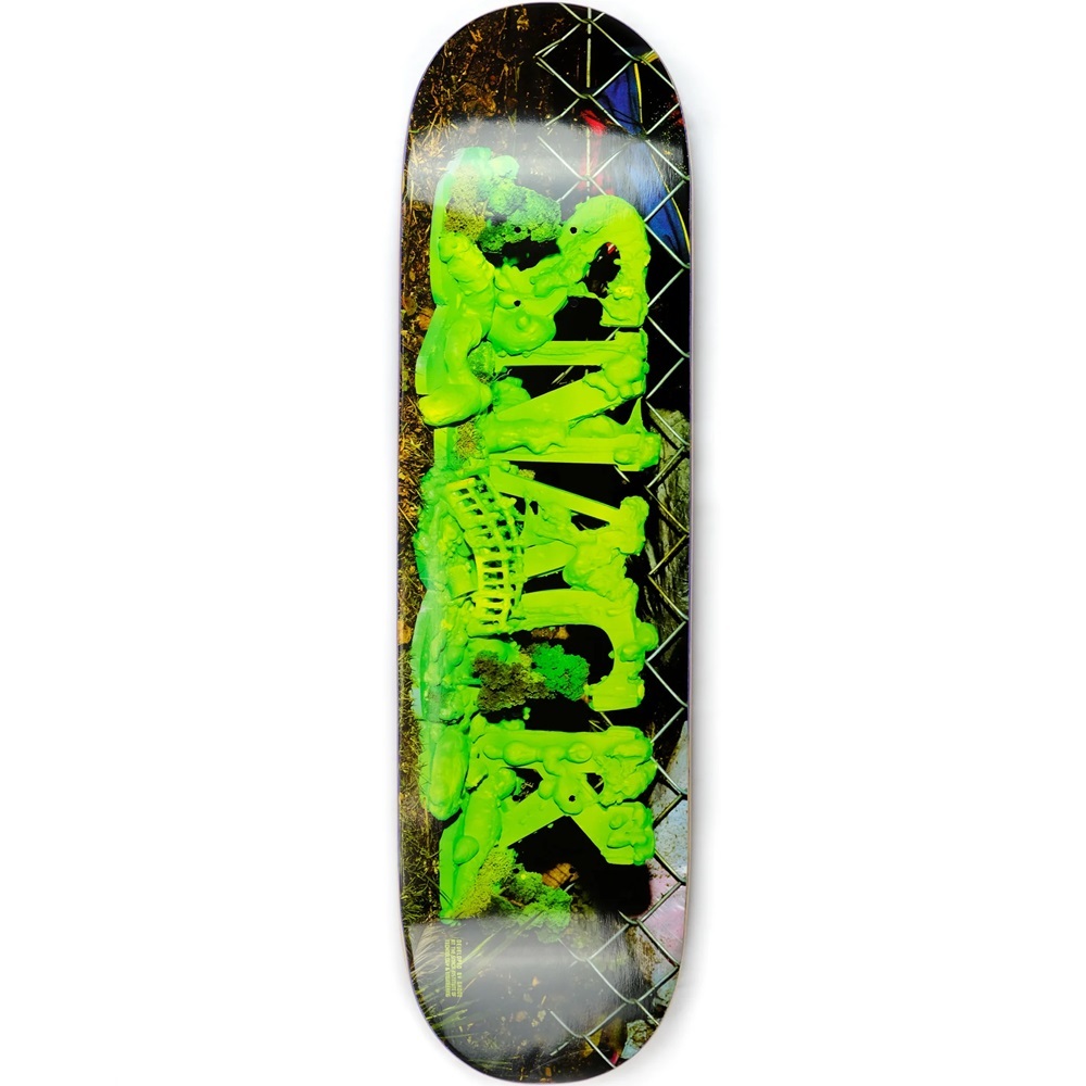 Snack Skateboards Slime Green 8.25 Skateboard Deck