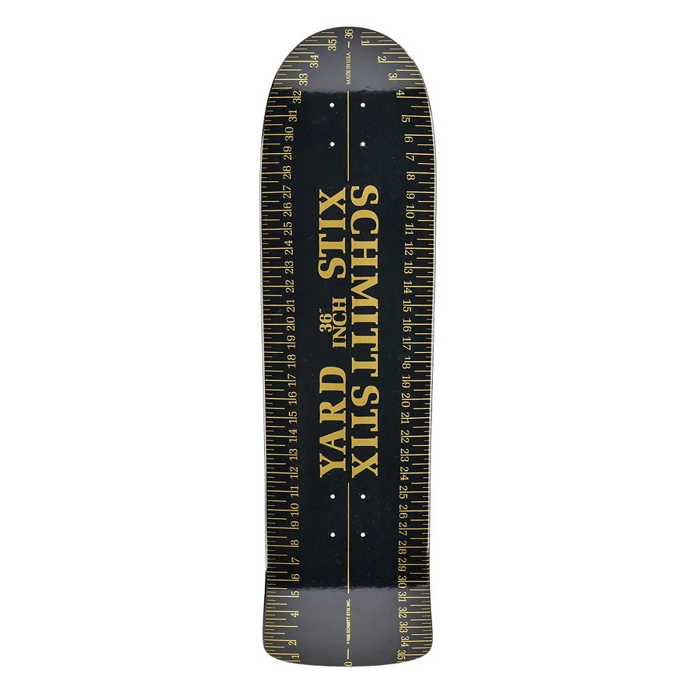Schmitt Stix Yard Stick Black Skateboard Deck