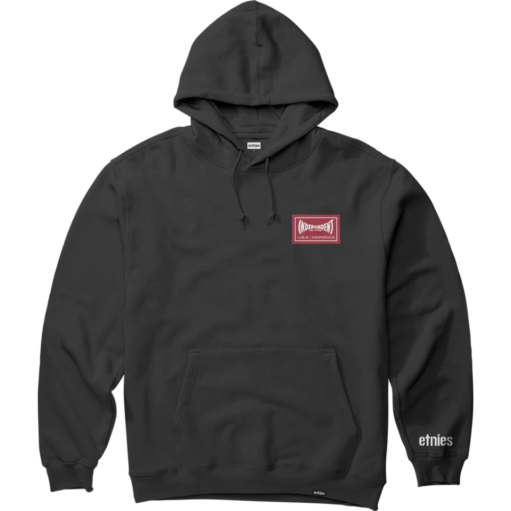 Etnies X Independent Label Black Hoodie [Size: S]