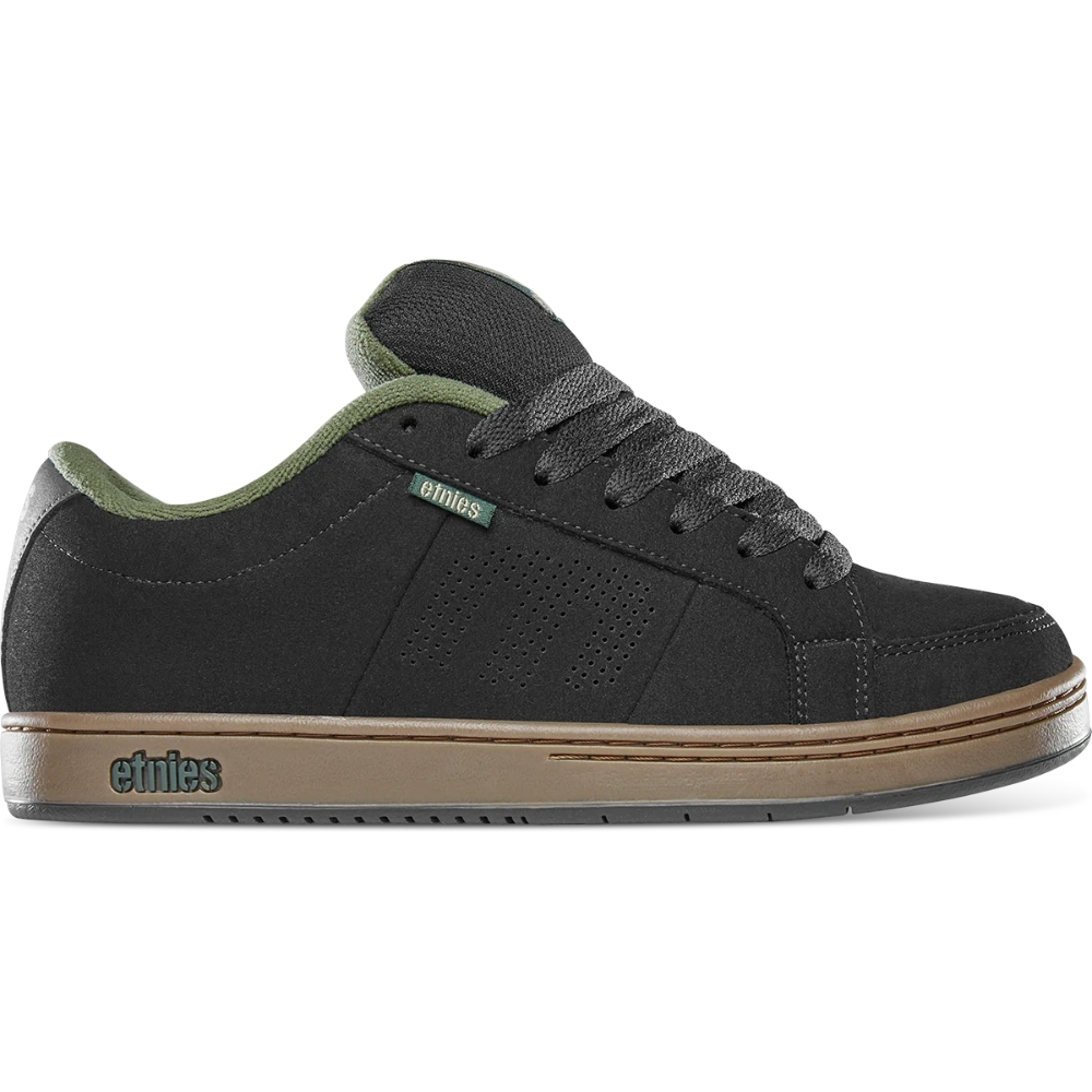 Etnies Kingpin Black Green Gum Mens Skate Shoes [Size: US 13]