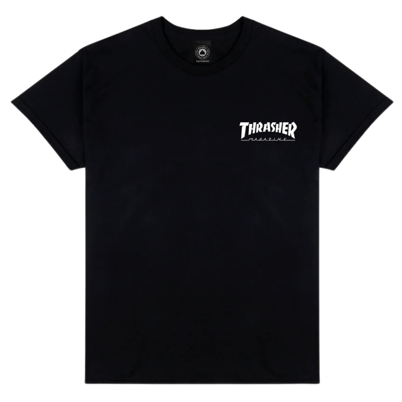 Thrasher Little Thrasher Black T-Shirt [Size: M]