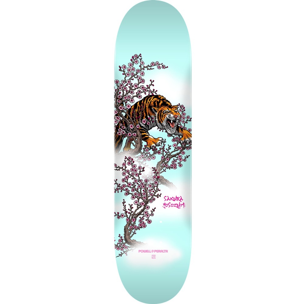 Powell Peralta Yosozumi Tiger 8.25 Skateboard Deck