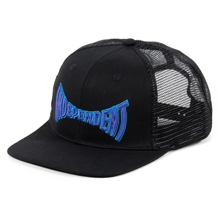 Independent Spanning Mesa Black Trucker Hat