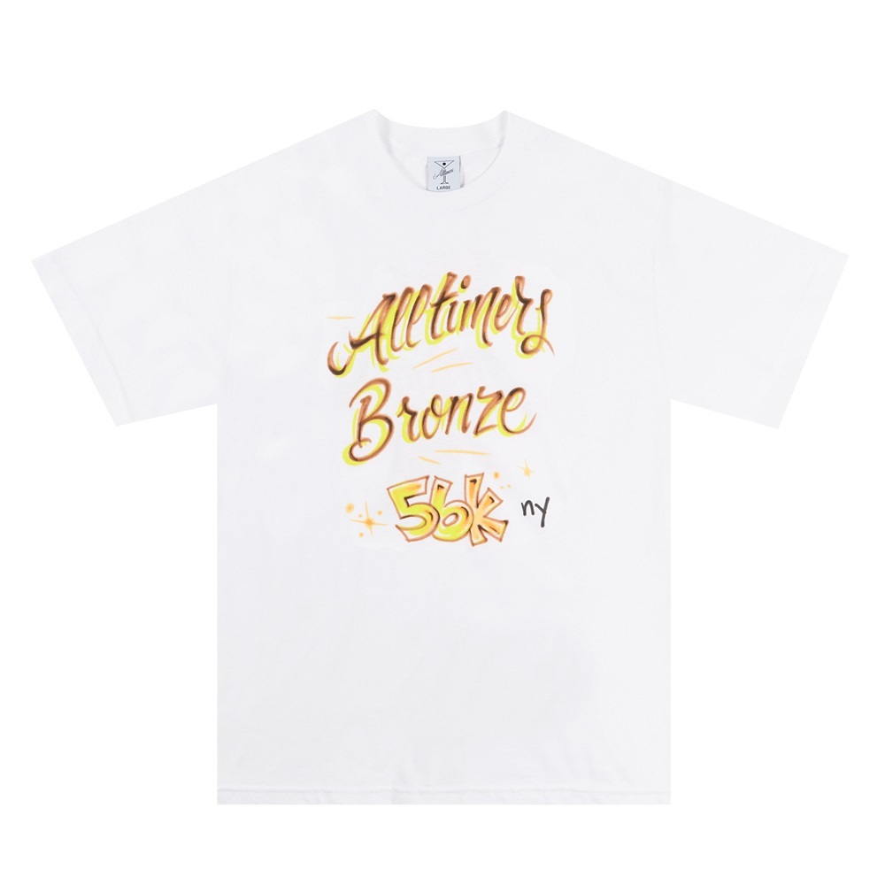 Alltimers X Bronze 56k Lounge White T-Shirt [Size: M]