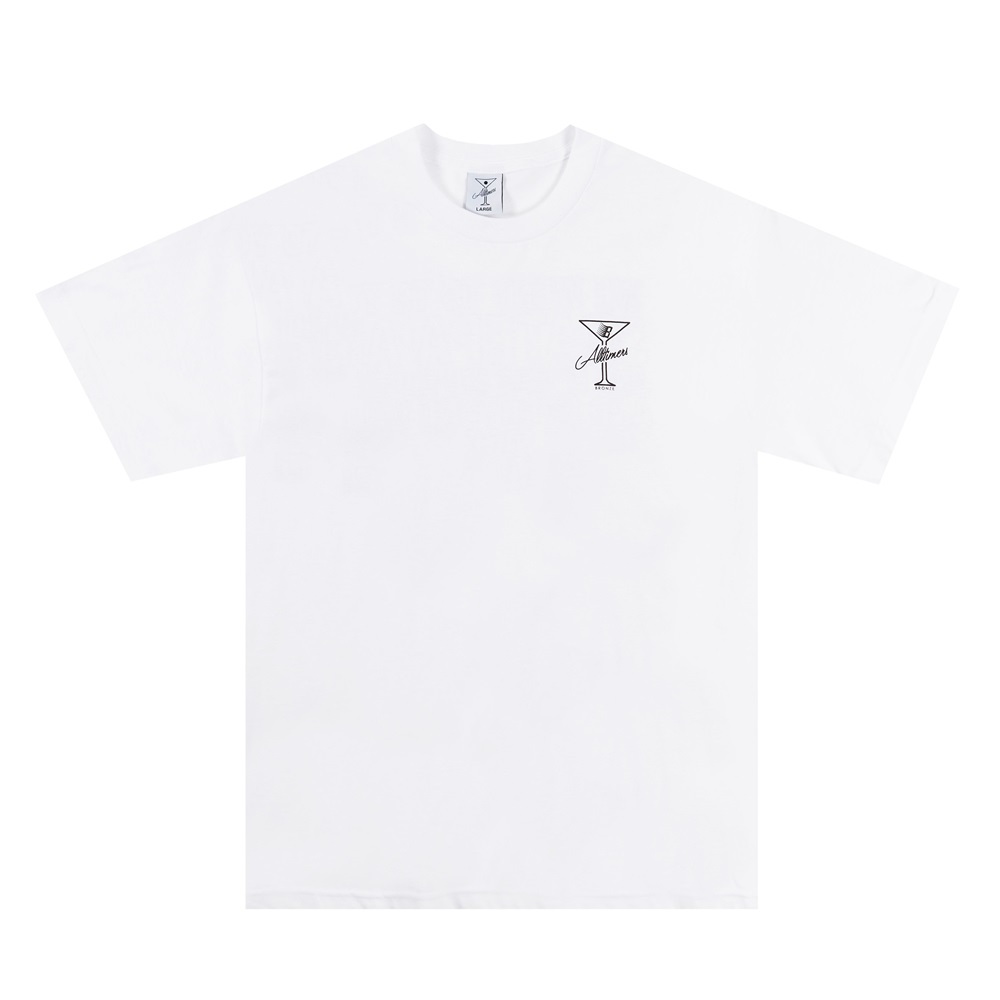 Alltimers X Bronze Skatepark White T-Shirt [Size: M]