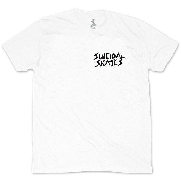 Dogtown Suicidal Skates Possessed To Skate White T-Shirt [Size: XL]