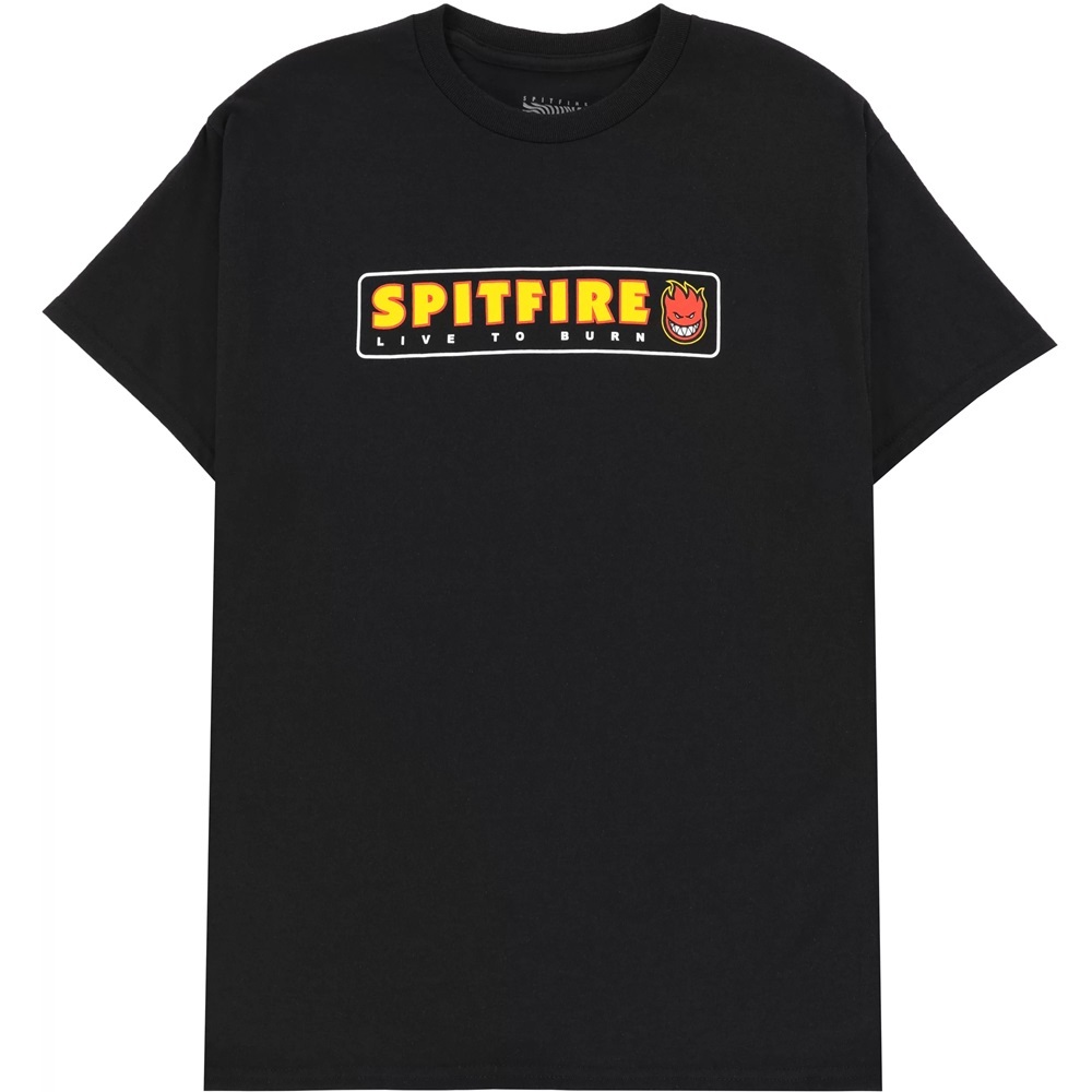 Spitfire LTB Black T-Shirt [Size: S]