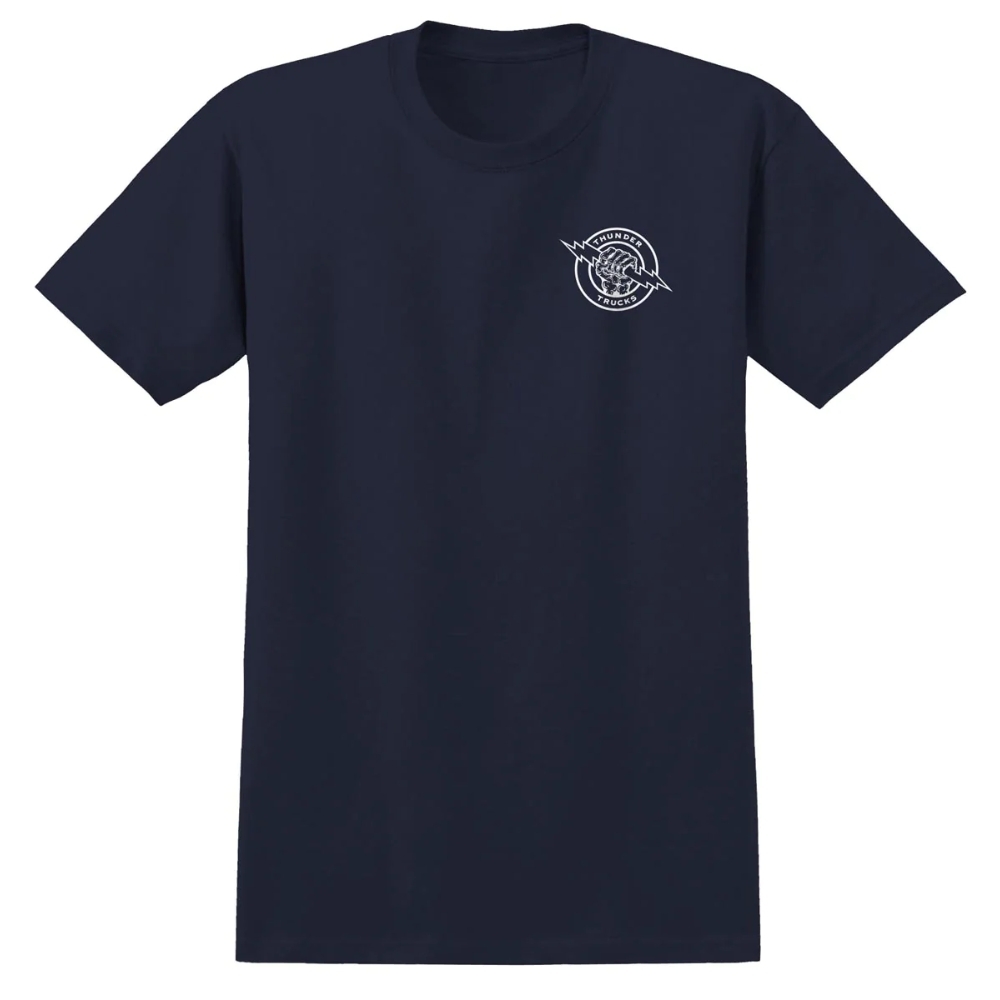 Thunder Truck Co Death Grip Navy T-Shirt [Size: L]