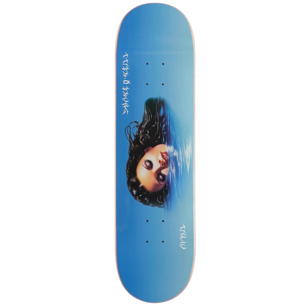 April Shane O'Neill Lake Lady Blue 8.125 Skateboard Deck