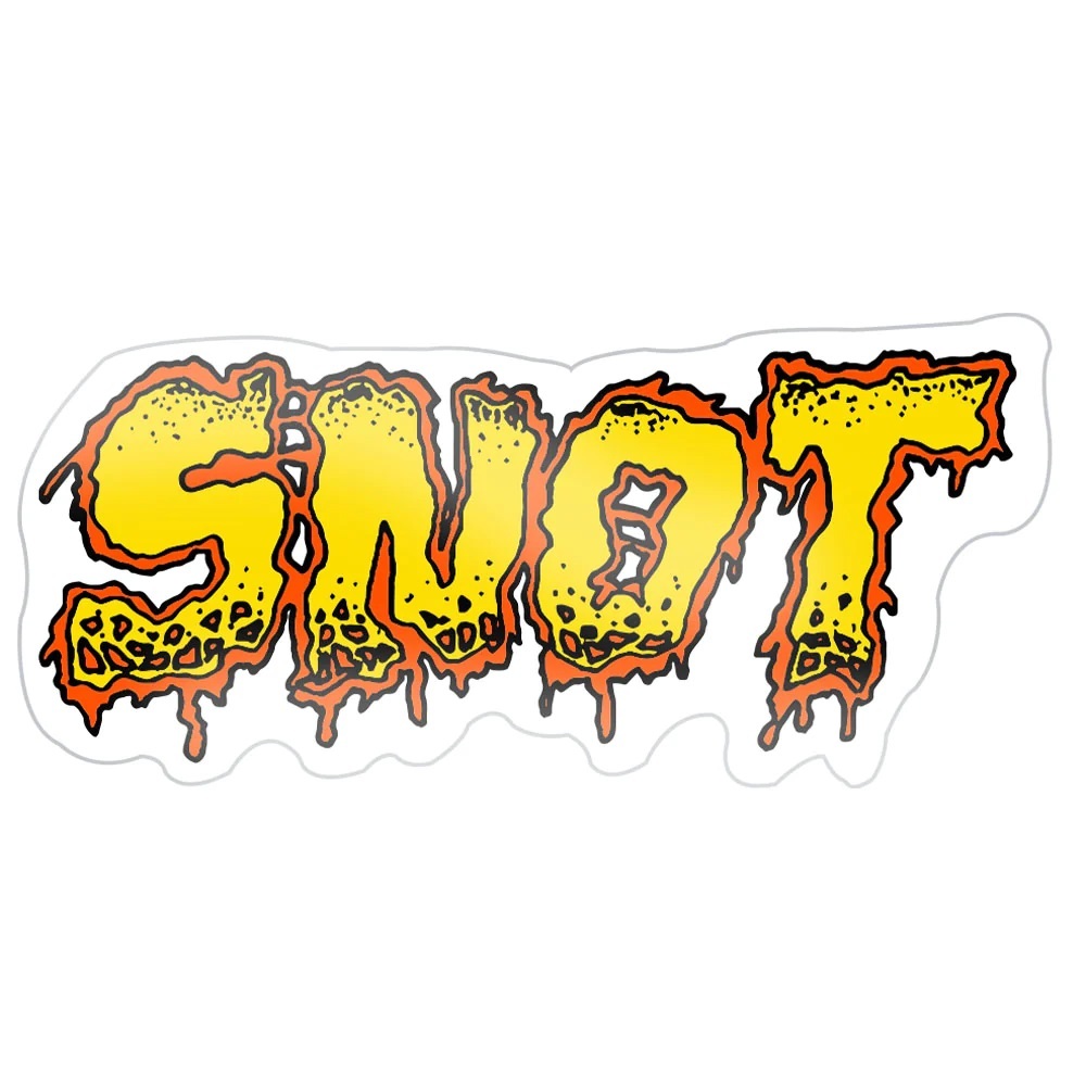 Snot Wheel Co Snotty Meltdown Sticker