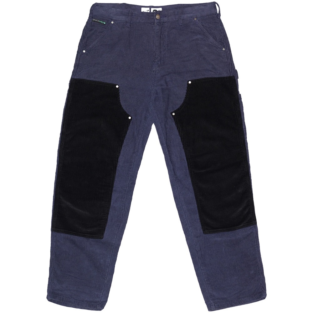 Snack Skateboards Wide Whale Charcoal Dark Grey Pants [Size: M]