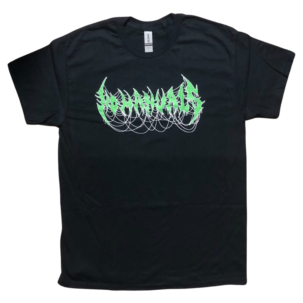 No Manuals Merciless Black Green T-Shirt [Size: S]