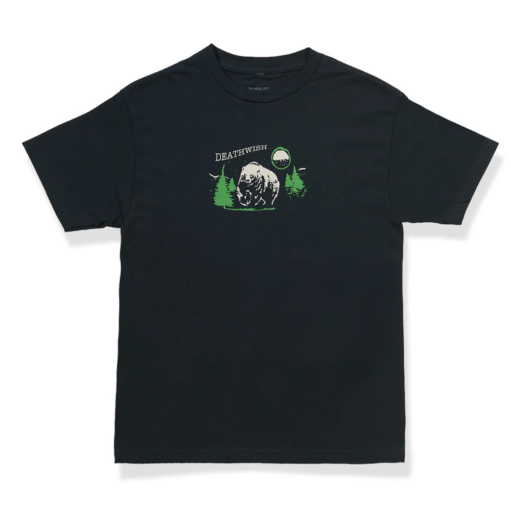 Deathwish Night Hike Navy T-Shirt [Size: L]