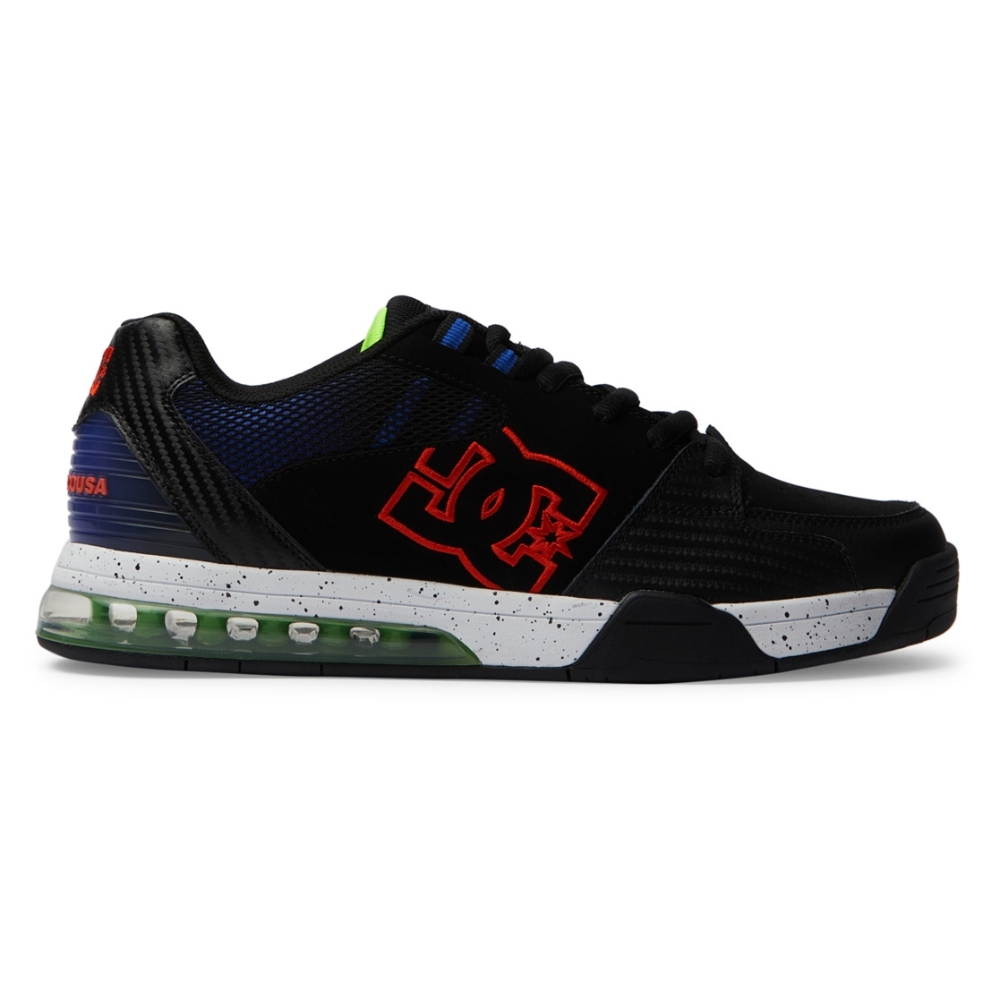 DC Versatile LE Black Red Blue Mens Skate Shoes [Size: US 9]