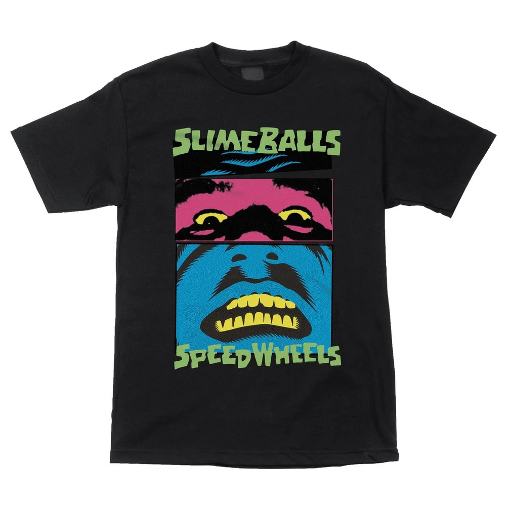 Santa Cruz Slime Balls Speed Freak Black Mens Black T-Shirt [Size: L]